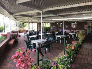 Dining facilities, the "Scowby Terrace" at Margate Country Club