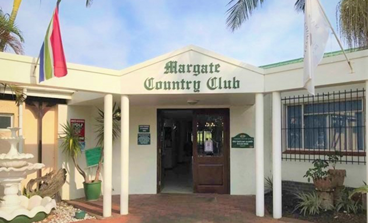 Front entrance to Club House, Margate Country Club