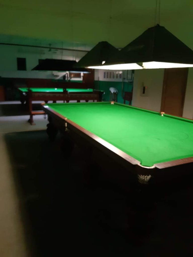 Image of new snooker room at Margate Country Club